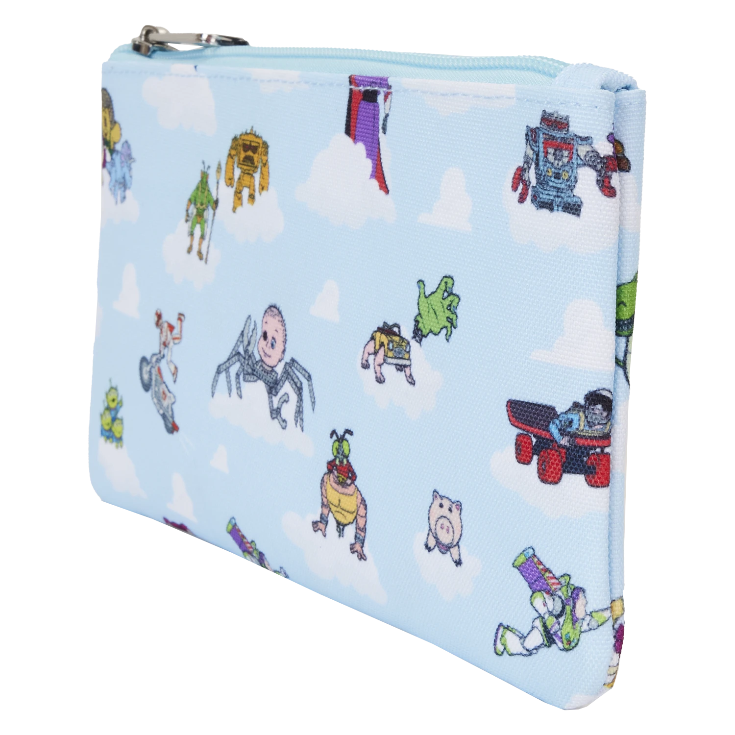 LOUNGEFLY Toy Story Movie Collab All-Over Print Nylon Zipper Pouch Wristlet 3 LOUNGEFLY Toy Story Movie Collab All-Over Print Nylon Zipper Pouch Wristlet - Image 3