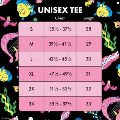 LOUNGEFLY The Little Mermaid 35th Anniversary Life Is The Bubbles All-Over Print Unisex Tee -Bag Sales Shop de6c7ca9e2554e5ffec843bc54c11f84