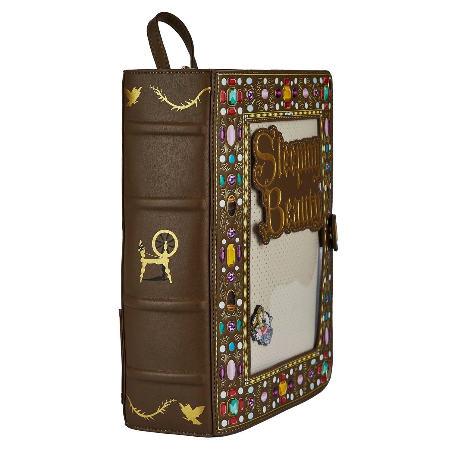 Loungefly Sleeping Beauty Collector Pin Backpack 4 Loungefly Sleeping Beauty Collector Pin Backpack - Image 4
