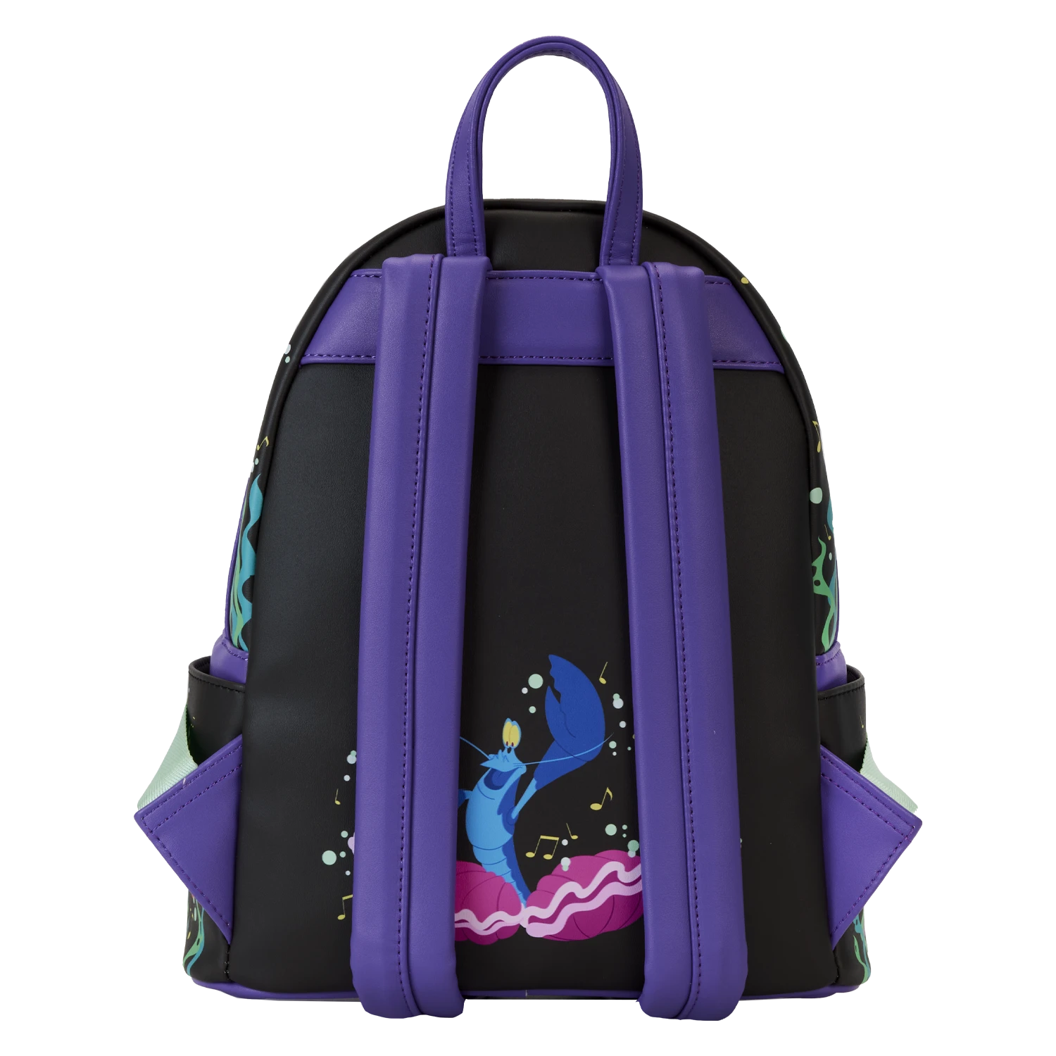 LOUNGEFLY The Little Mermaid 35th Anniversary Life Is The Bubbles Mini Backpack 4 LOUNGEFLY The Little Mermaid 35th Anniversary Life Is The Bubbles Mini Backpack - Image 4