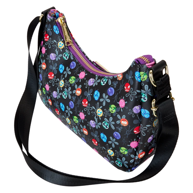 LOUNGEFLY Inside Out 2 Core Memories All-Over Print Crossbody Bag 2 LOUNGEFLY Inside Out 2 Core Memories All-Over Print Crossbody Bag - Image 2