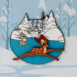 LOUNGEFLY Bambi Ice Skating 3-inch Collector Box Pin -Bag Sales Shop eDfP5xYwYNlof4ezteyhbPotkN22vxSiyRWBbRyq