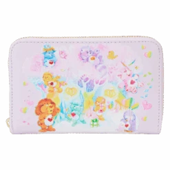 LOUNGEFLY Care Bear Cousins Forest Of Feelings Zip Around Wallet