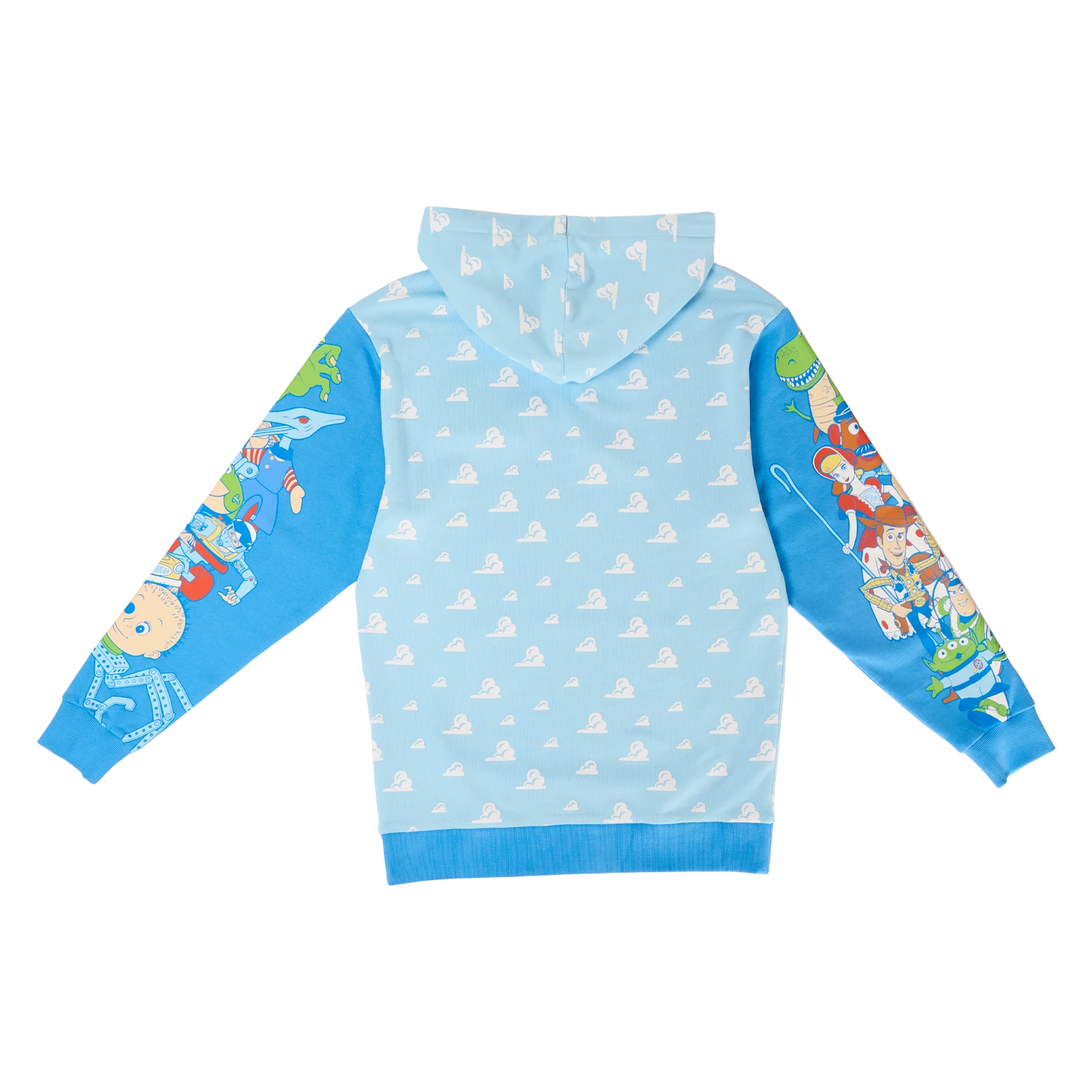 LOUNGEFLY Toy Story Movie Collab Good Vs Baddies Unisex Hoodie 2 LOUNGEFLY Toy Story Movie Collab Good Vs Baddies Unisex Hoodie - Image 2