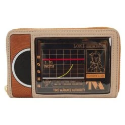 LOUNGEFLY Loki TVA Multiverse Zip Around Wallet