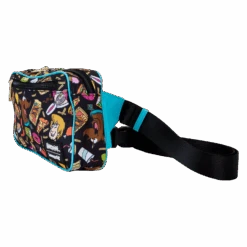 LOUNGEFLY Scooby-Doo Snacks All-Over Print Nylon Belt Bag -Bag Sales Shop fa64f656ece70fd71b2cf4b7b74febbe