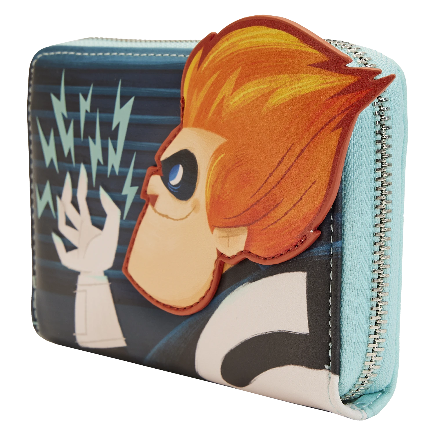 LOUNGEFLY The Incredibles Syndrome Glow Zip Around Wallet 4 LOUNGEFLY The Incredibles Syndrome Glow Zip Around Wallet - Image 4