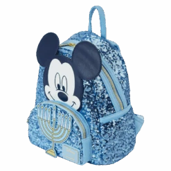 LOUNGEFLY Mickey Mouse Hanukkah Sequin Glow Mini Backpack 13 LOUNGEFLY Mickey Mouse Hanukkah Sequin Glow Mini Backpack -Bag Sales Shop fnwG2rRhZxJPMoEcwkyp7ndZN6LYqXWXCIeFxxaG