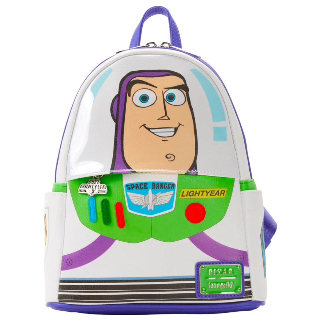 LOUNGEFLY Toy Story Buzz Lightyear Mini Backpack 2 LOUNGEFLY Toy Story Buzz Lightyear Mini Backpack - Image 2