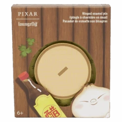 LOUNGEFLY Bao Bamboo Steamer Basket 3" Collector Box Pin