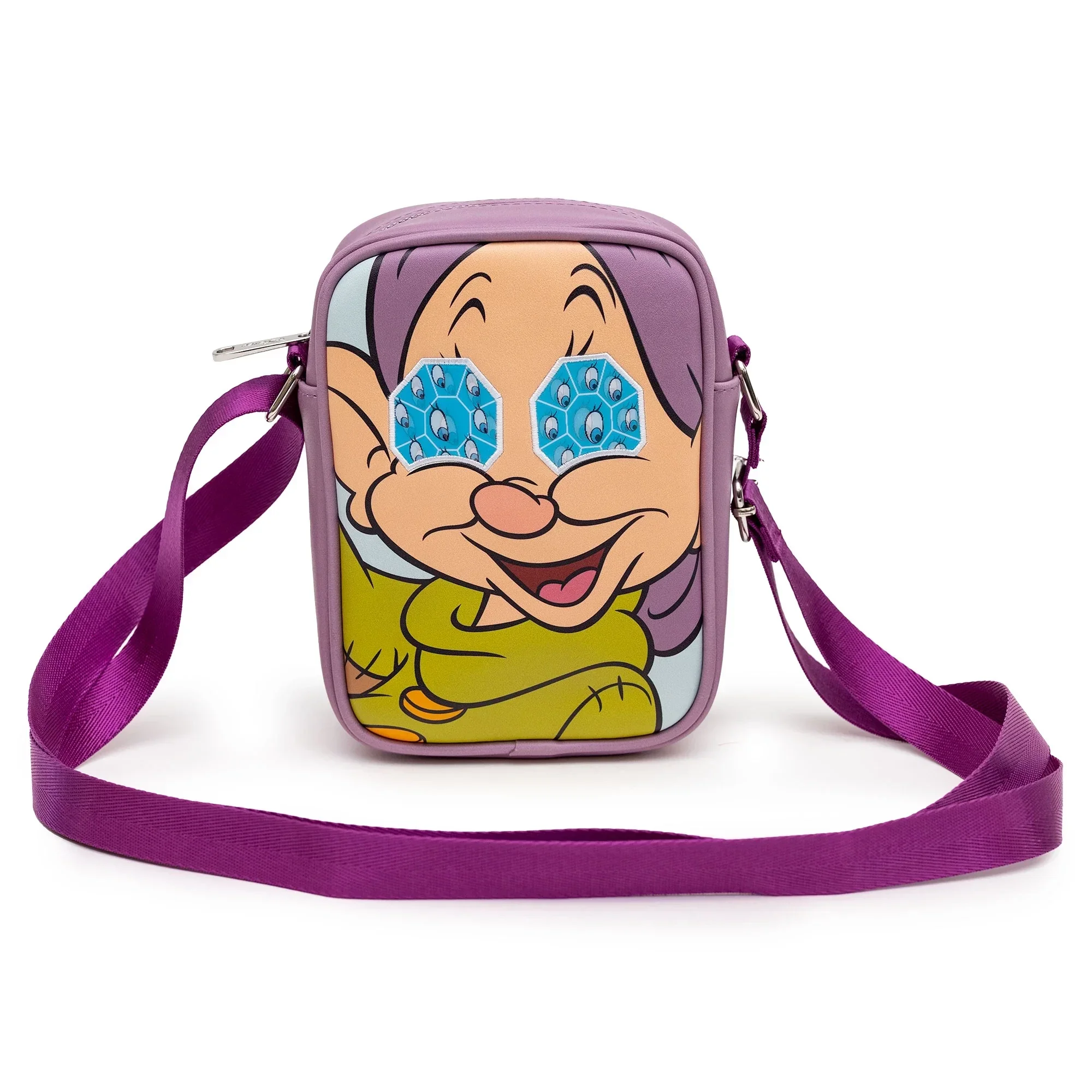 Snow White Dopey With Diamond Eyes Crossbody Wallet 3 Snow White Dopey With Diamond Eyes Crossbody Wallet - Image 3