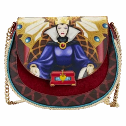 LOUNGEFLY Snow White Evil Queen Throne Crossbody Bag