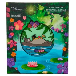 Loungefly Jungle Book Baloo Belly 3" Collector Box Pin