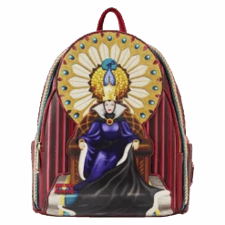 LOUNGEFLY Snow White Evil Queen Throne Mini Backpack
