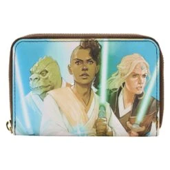 LOUNGEFLY Star Wars The High Republic Comic Cover Zip Around Wallet