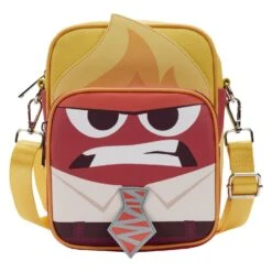 LOUNGEFLY Inside Out Anger Cosplay Passport Bag