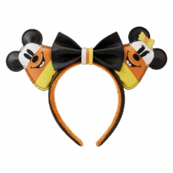 LOUNGEFLY Mickey And Minnie Mouse Candy Corn Ear Headband