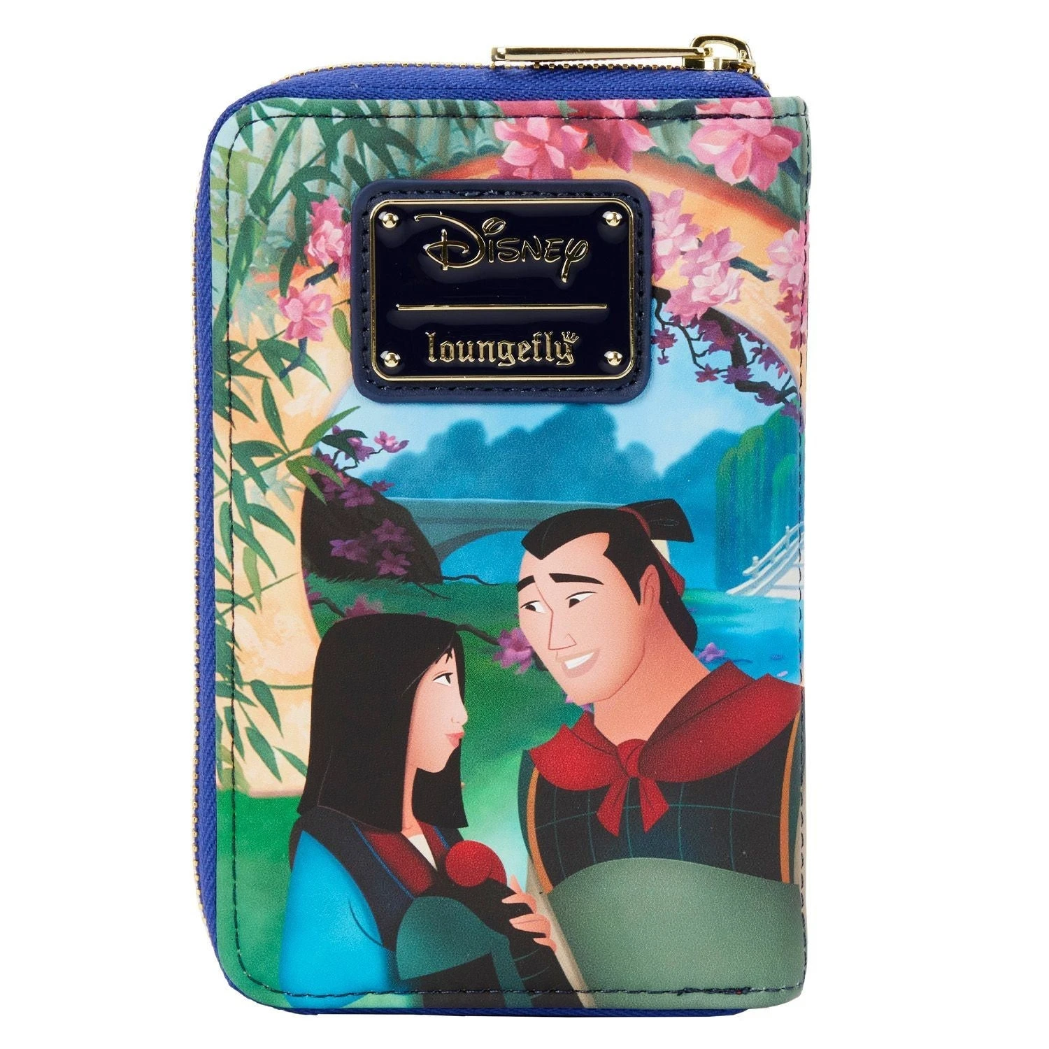 Loungefly Disney Mulan Castle Zip Around Wallet 2 Loungefly Disney Mulan Castle Zip Around Wallet - Image 2