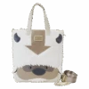 LOUNGEFLY Avatar: The Last Airbender Appa Cosplay Plush Tote Bag With Momo Charm