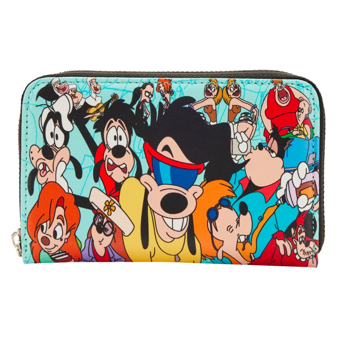 Loungefly A Goofy Movie Moments Zip Around Wallet 1 Loungefly A Goofy Movie Moments Zip Around Wallet