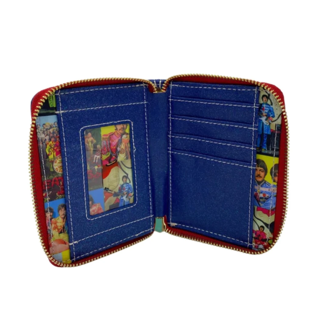 Loungefly The Beatles Sgt Peppers Zip Around Wallet 3 Loungefly The Beatles Sgt Peppers Zip Around Wallet - Image 3