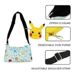 Bioworld Pokemon Pikachu AOP Handbag & Coin Purse -Bag Sales Shop oaJ1y2tS1wC37lTNRzLTaj4CVUGYtg8zOJCFMDy7