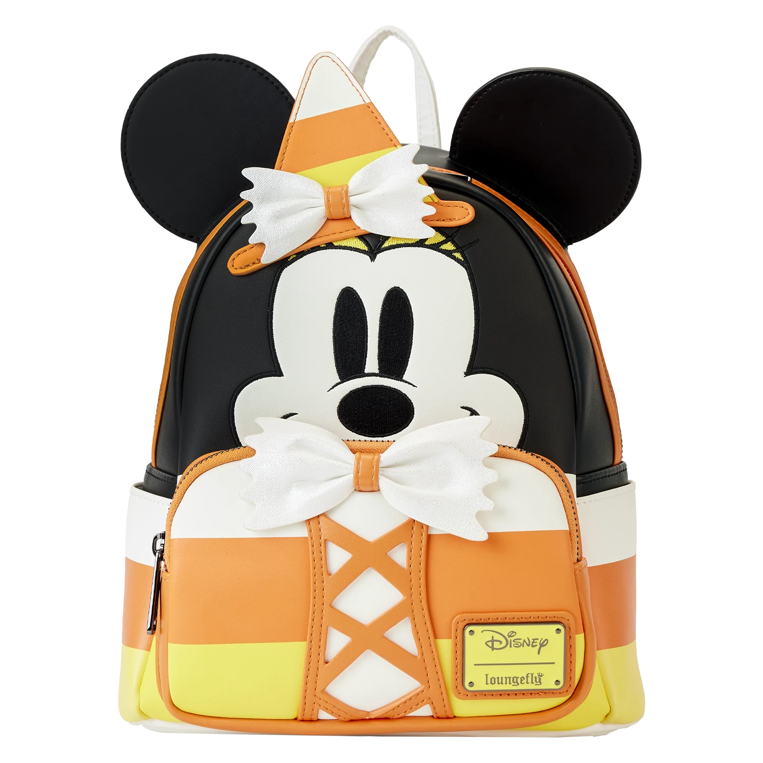 LOUNGEFLY Minnie Mouse Candy Corn Cosplay Mini Backpack 1 LOUNGEFLY Minnie Mouse Candy Corn Cosplay Mini Backpack