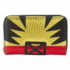LOUNGEFLY Marvel Metallic X-Men Wolverine Cosplay Zip-Around Wallet