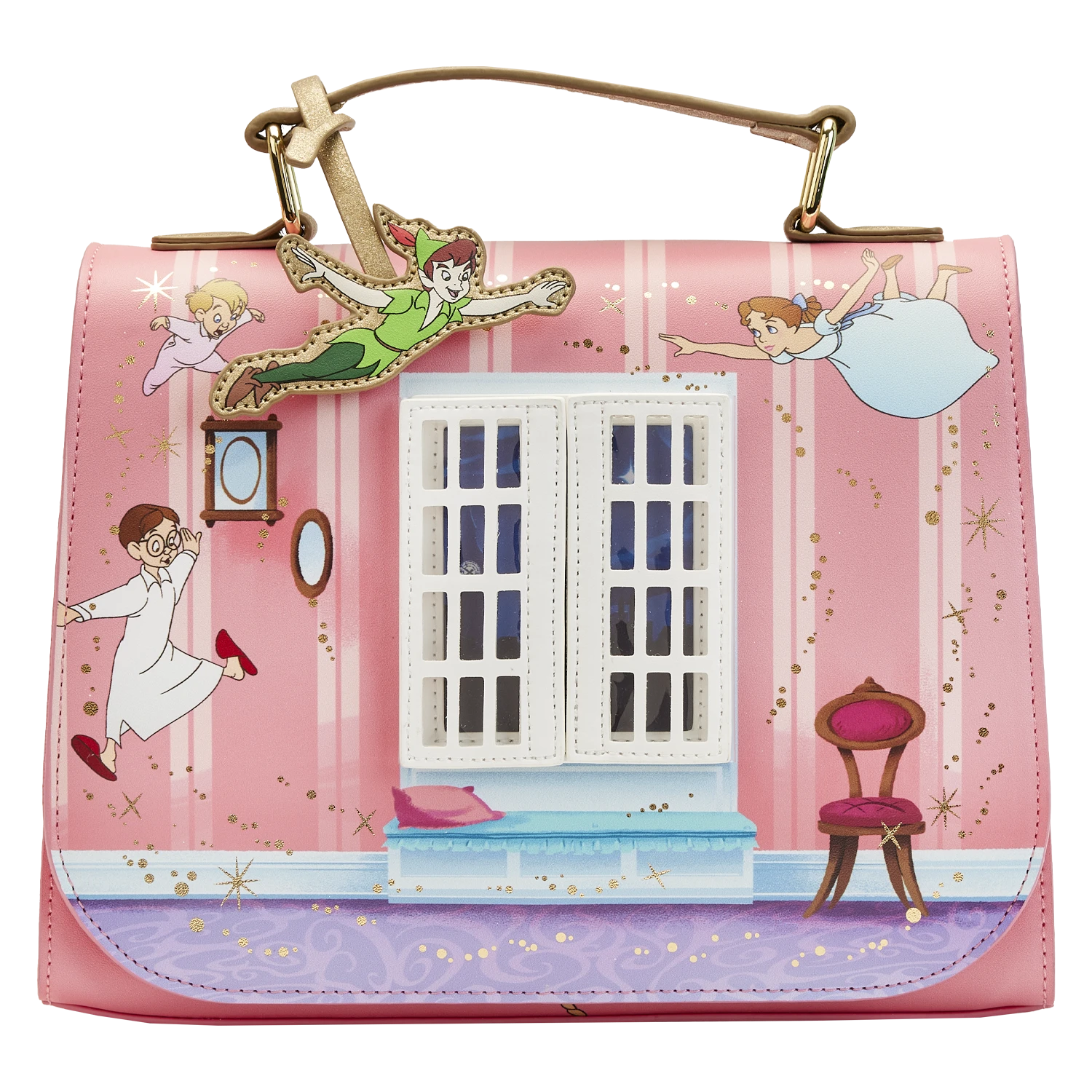 LOUNGEFLY Peter Pan 70th Anniversary You Can Fly Crossbody Bag 1 LOUNGEFLY Peter Pan 70th Anniversary You Can Fly Crossbody Bag