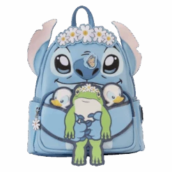 LOUNGEFLY Stitch Springtime Daisy Cosplay Mini Backpack