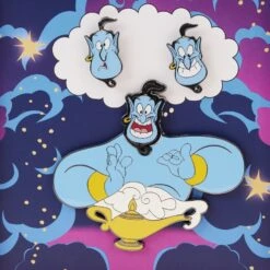 LOUNGEFLY Aladdin Genie Mixed Emotions Pin Set 10 LOUNGEFLY Aladdin Genie Mixed Emotions Pin Set -Bag Sales Shop qDnd9He8EmCbAg78Z4kJYcVjZ1eRStfWRRKRJvfG