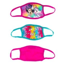 Bioworld Minnie Mouse Youth Face Covers 3 Pack