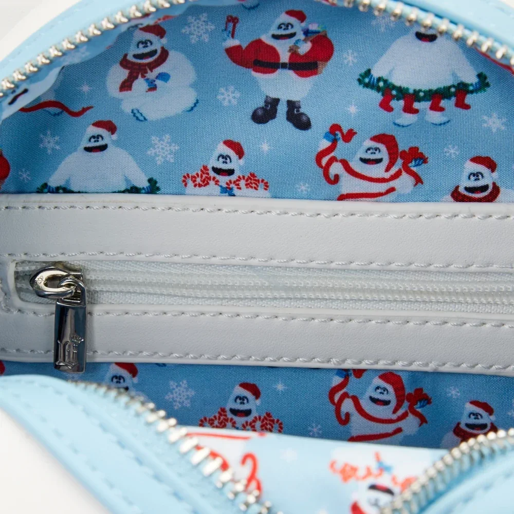 LOUNGEFLY Rudolph The Red-Nosed Reindeer Bumble Head Crossbody Bag 6 LOUNGEFLY Rudolph The Red-Nosed Reindeer Bumble Head Crossbody Bag - Image 6