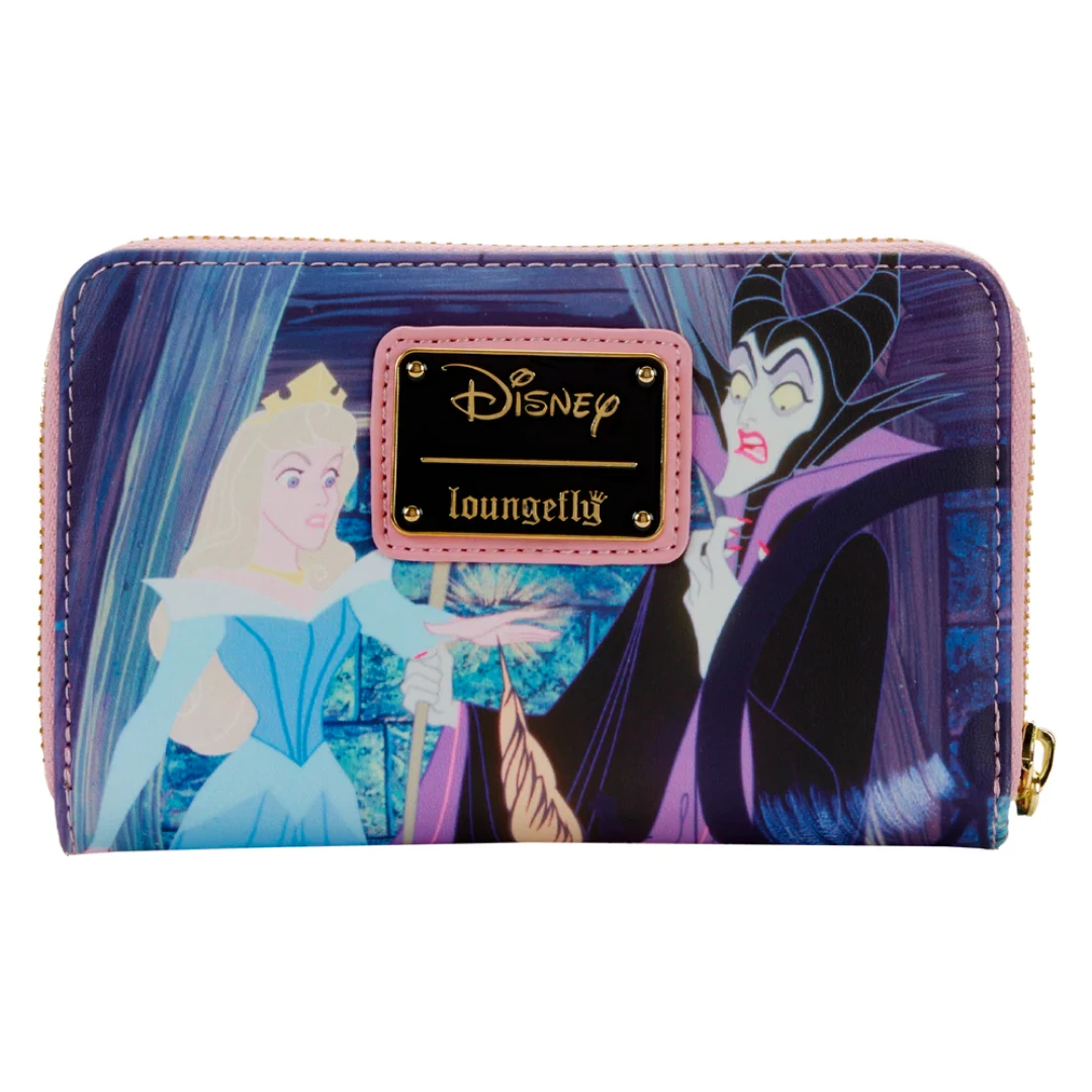 LOUNGEFLY Beauty Princess Scenes Zip Around Wallet 3 LOUNGEFLY Beauty Princess Scenes Zip Around Wallet - Image 3