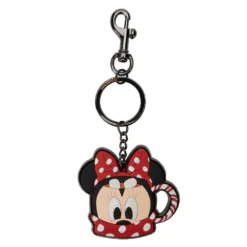LOUNGEFLY Minnie Mouse Cocoa Keychain