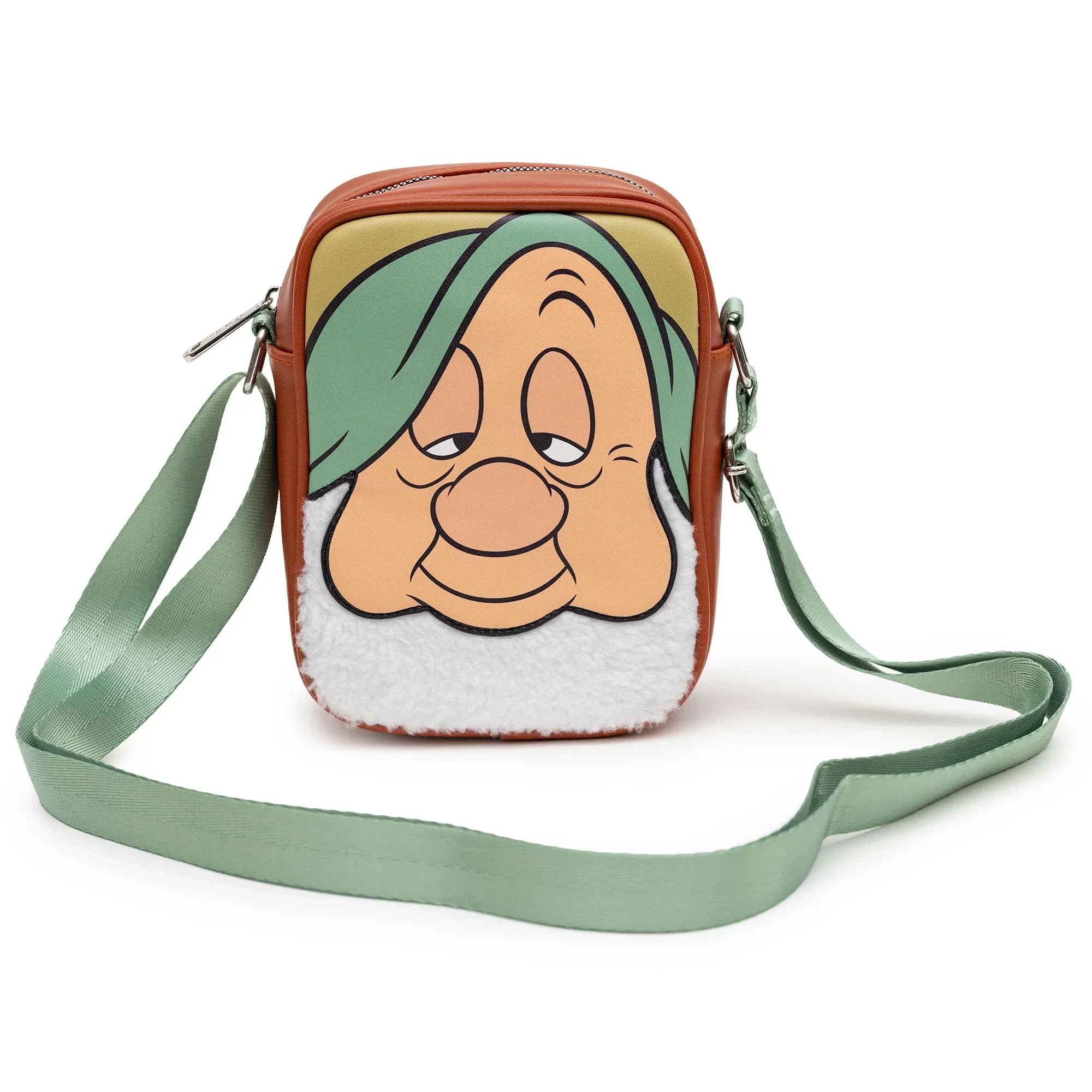 Snow White Sleepy With Sherpa Beard Crossbody Wallet 3 Snow White Sleepy With Sherpa Beard Crossbody Wallet - Image 3