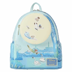 LOUNGEFLY Peter Pan You Can Fly Glow Mini Backpack