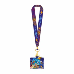 Loungefly Aladdin 30th Anniversary Lanyard With Cardholder