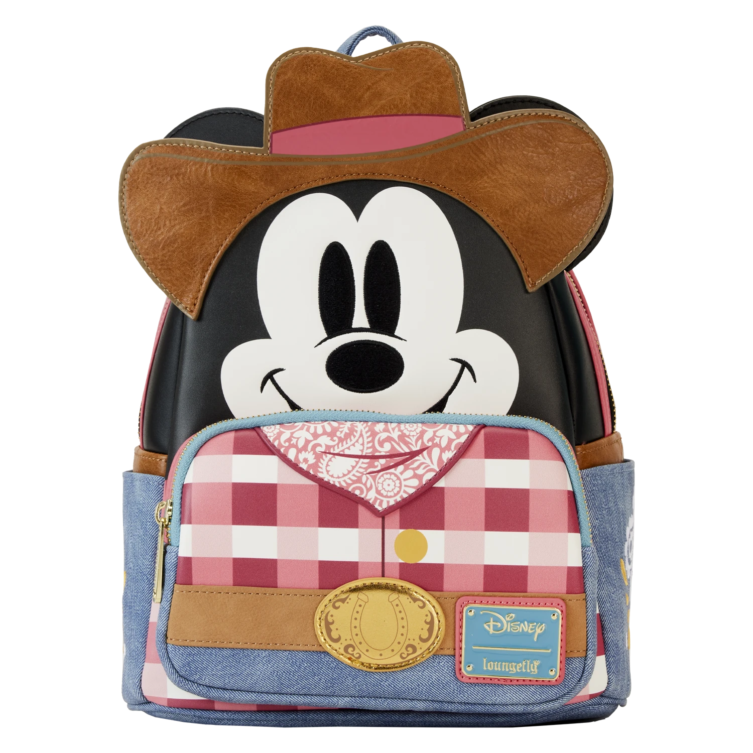 LOUNGEFLY Western Mickey Mouse Cosplay Mini Backpack 1 LOUNGEFLY Western Mickey Mouse Cosplay Mini Backpack