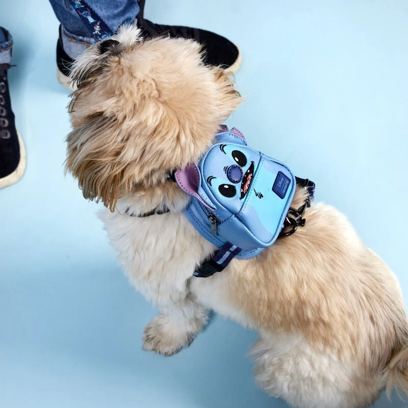 LOUNGEFLY Stitch Cosplay Mini Backpack Dog Harness 7 LOUNGEFLY Stitch Cosplay Mini Backpack Dog Harness - Image 7