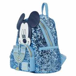 LOUNGEFLY Mickey Mouse Hanukkah Sequin Glow Mini Backpack 12 LOUNGEFLY Mickey Mouse Hanukkah Sequin Glow Mini Backpack -Bag Sales Shop xHL6E7CtHUvr9eofJY8RHghIMabIOoryCM2xesgC