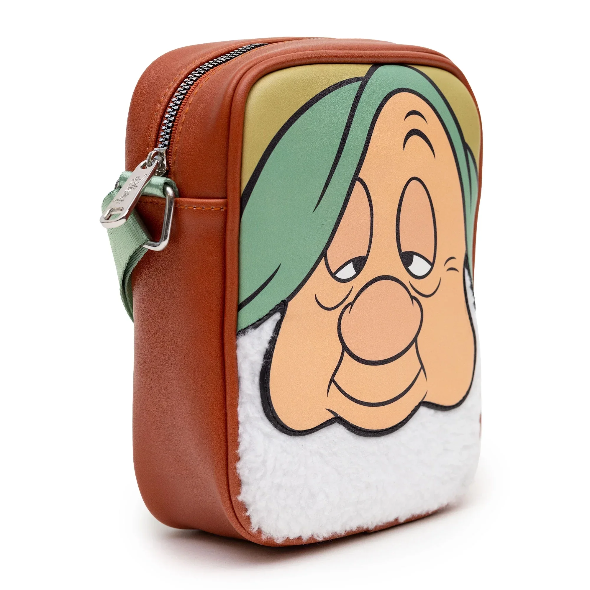 Snow White Sleepy With Sherpa Beard Crossbody Wallet 2 Snow White Sleepy With Sherpa Beard Crossbody Wallet - Image 2