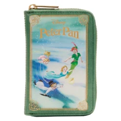 Loungefly Peter Pan Book Zip Around Wallet