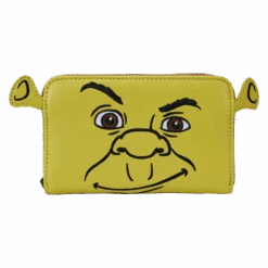 LOUNGEFLY Shrek Keep Out Cosplay Zip Around Wallet
